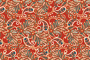 Pailsy seamless fabric pattern, a Pattern Graphic by antalogiya (Thumbnail 3 of 4)