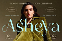 Asheya Modern Elegant Serif Font