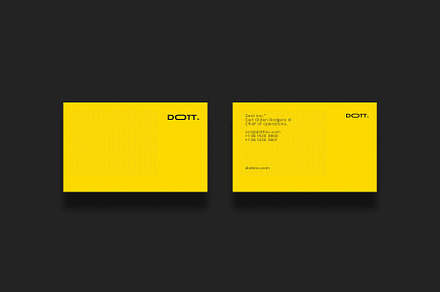 Dott. Business cards template