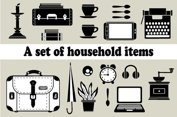 A set of vector elements preview 5