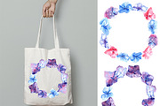 Watercolor set of Hydrangea, a Texture Graphic by Antikva17 (Thumbnail 3 of 4)