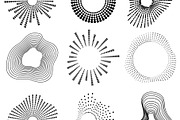 Abstract radial equalizer elements, an Object Graphic by pikepicture (Thumbnail 3 of 3)