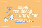 The Nifty Kitten Script Font, a Script Font by CarmineType (Thumbnail 8 of 21)