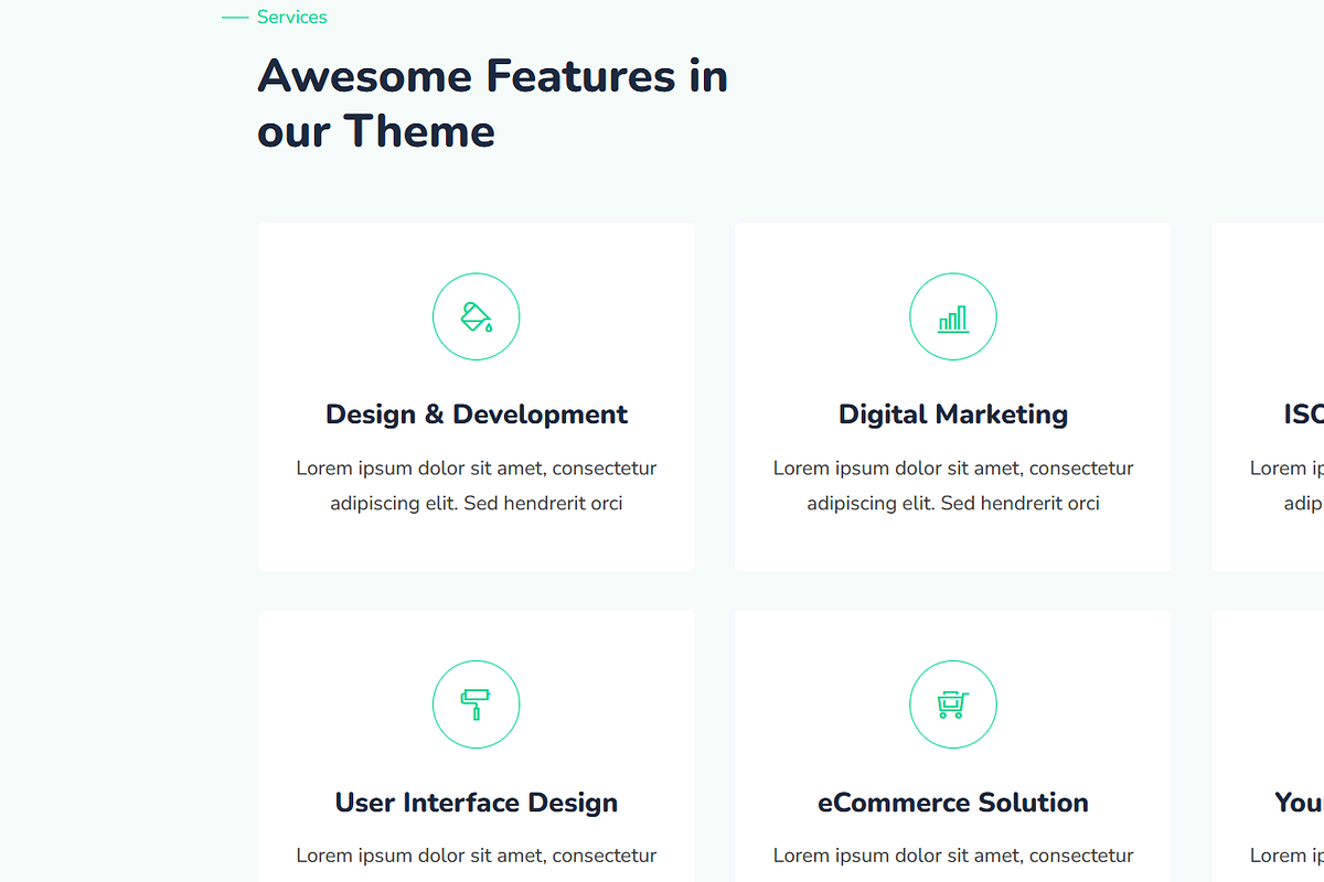 Jabal - Digital Agency WP Theme, a WordPress Template by Themesvila (Photo 6 of 7)