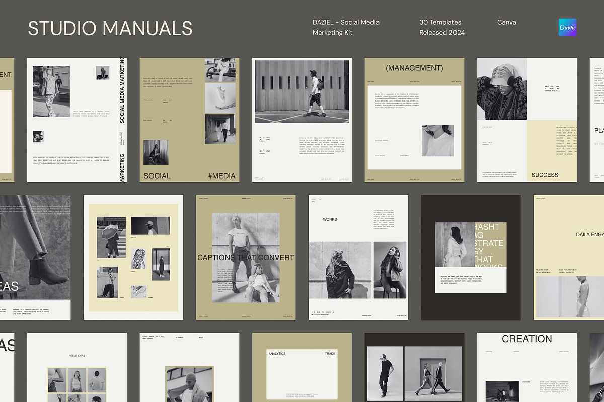 DAZIEL – Social Media Marketing Kit, a Social Media Template by Studio Manuals (Photo 3 of 8)