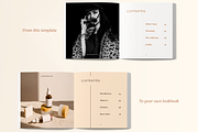 Square Minimalist Lookbook Magazine, a Magazine Template by Creatif Foundry (Thumbnail 7 of 8)