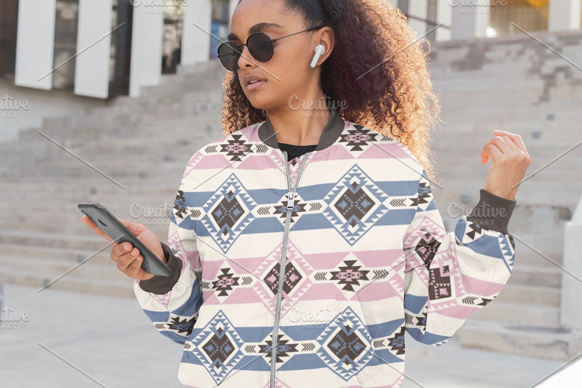 Girly Western Aztec Seamless Pattern, a Pattern Graphic by PPEthnicDecorPattern (Photo 6 of 10)