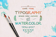 Watercolor - Make it Quick & Easy, a Layer Style Add-On by Creative Media Co (Thumbnail 3 of 5)