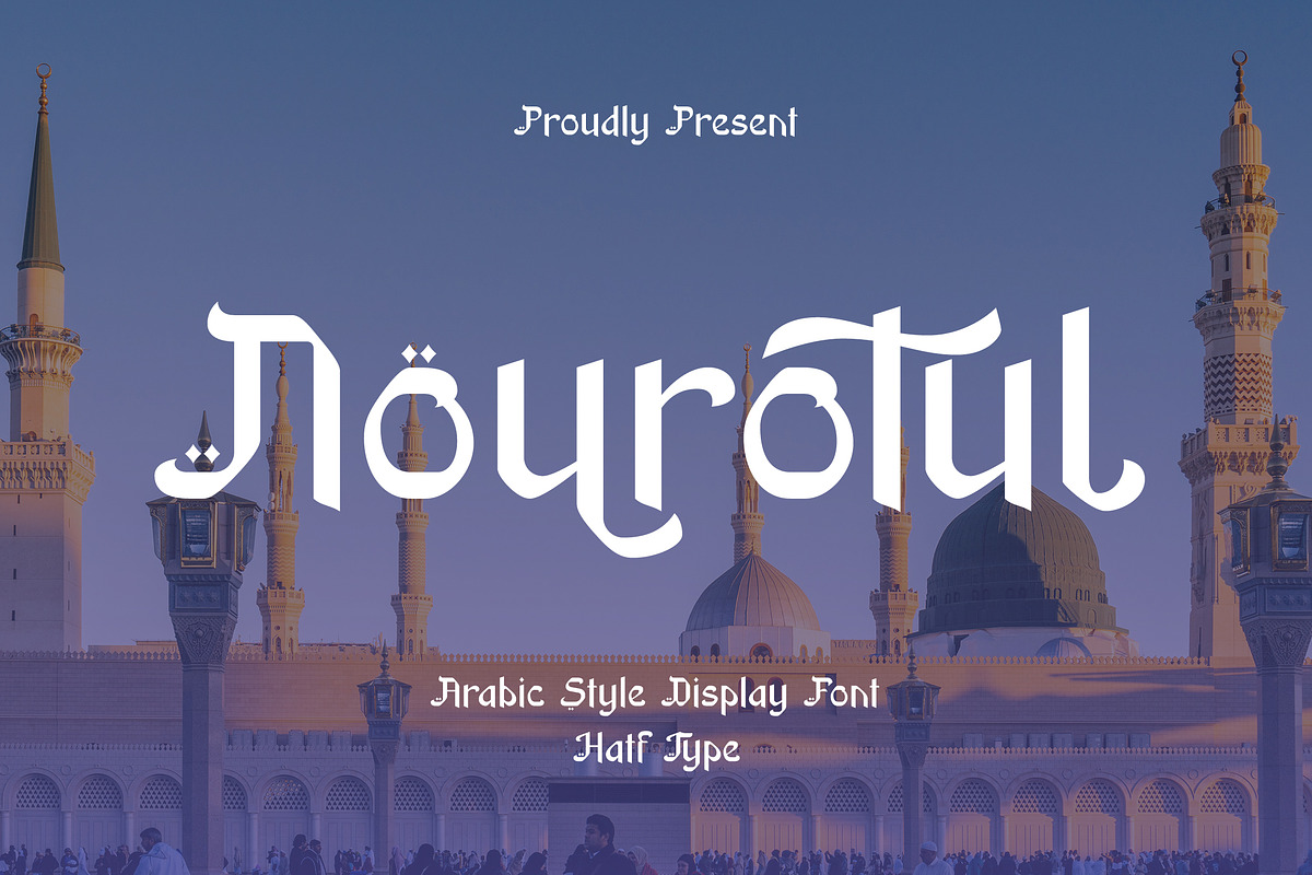 Nourotul, a Serif Font by HATFSTUDIO (Photo 1 of 8)