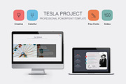 Tesla Powerpoint Presentation Templa, a Presentation Template by Mia (Thumbnail 1 of 7)