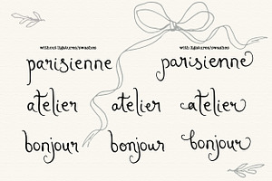 Amour De Brigitte - Quirky Font