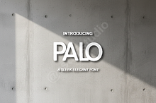 Palo | Luxury Serif Typeface