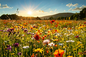 Wildflowers, a Nature Photo by Prince Cyber Graphics
