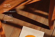 Wooden A3 Poster Mockup, a Product Mockup by Serenefeeling (Thumbnail 3 of 6)