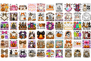 Halloween Sublimation Bundle,112 PNG, a Seasonal Illustration by Libby Wishes (Thumbnail 2 of 4)