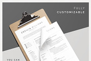 Clean Modern Resume Template, a Resume Template by DemeDesign (Thumbnail 4 of 6)