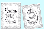 Gggs Easter Quotes Coloring Book, a Seasonal Illustration by Sourcedigi (Thumbnail 2 of 3)