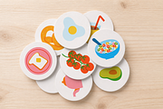 Breakfast Illustrations Collection, a Food Illustration by selintahtakilic (Thumbnail 2 of 9)