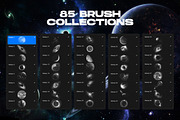 Procreate Galaxy Brushes, a Brush Add-On by Nurmiftah (Thumbnail 8 of 10)
