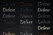Dark Deluxe Photoshop Graphic Styles preview 3
