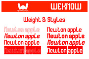 Newton apple font, a Font by weknow (Thumbnail 7 of 8)