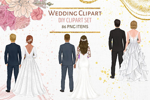 Bride Groom Clipart