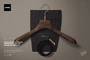 Men’s Fashion Business Card Mockup, a Bottom Mockup by Creatsy (Thumbnail 1 of 5)