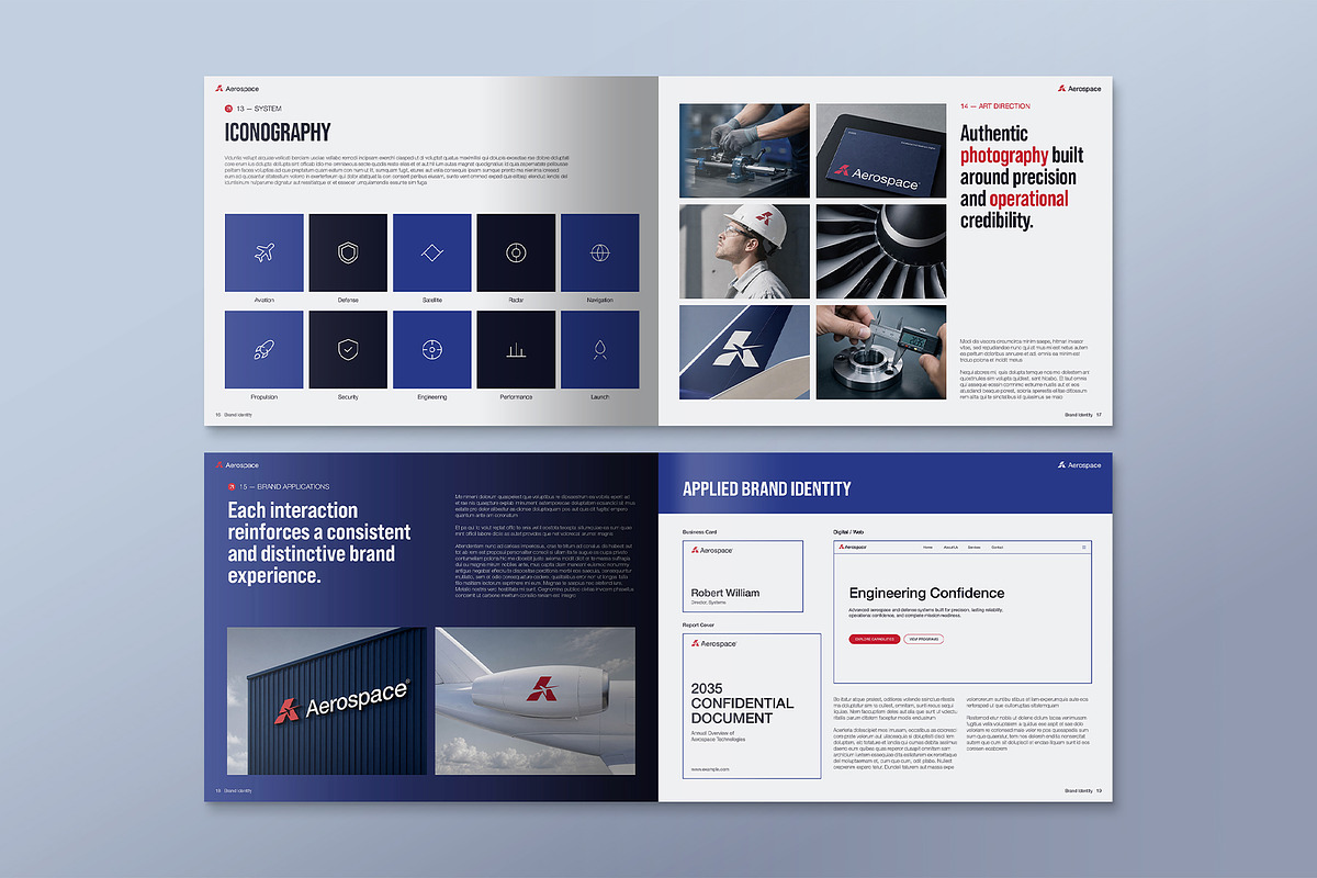 Branding Guidelines Template, a Brochure Template by BrandPacks (Photo 6 of 7)