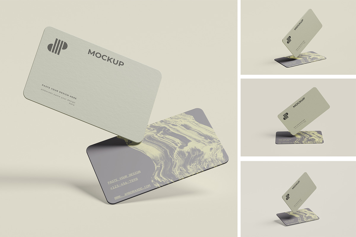 business card mockup, a Business Card Template by kebunmockup (Photo 1 of 5)