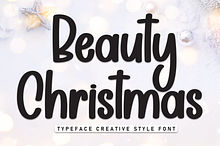 Beauty Christmas | Script Font