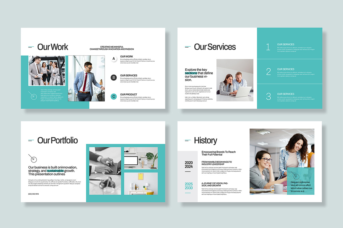 Business Pitch deck Presentation preview 4