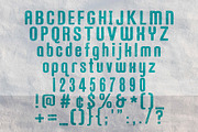 Exesa Vintage Stamp Font, a Sans Serif Font by Craft Graphic Type (Thumbnail 5 of 10)