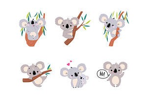Koala Bear as Australian Animal on, an Animal Illustration by TopVectors