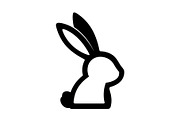 50 Easter Egg Bunny Silhouette, an Illustration by jahid234 (Thumbnail 38 of 51)