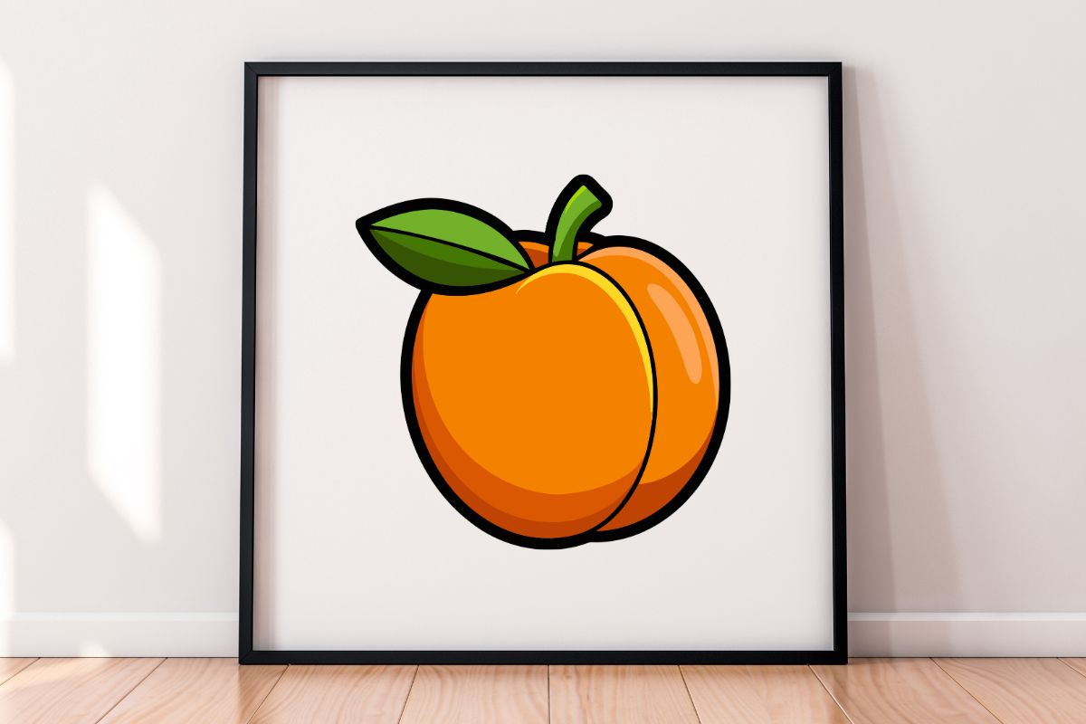 Cartoon Apricot Clipart Collection, a Food Illustration by newminddesign (Photo 5 of 8)