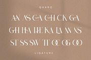 QHARO - Elegant & Luxury, a Serif Font by BOOSH Studio (Thumbnail 13 of 14)