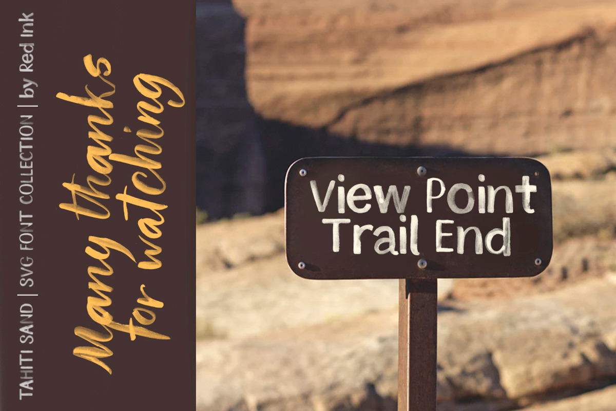 Tahiti Sand. Fonts & Graphics., a Script Font by Red Ink (Photo 23 of 23)