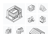 House Isometric Icons, a Duotone Icon by Vectors Market (Thumbnail 11 of 12)