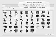 United States Watercolor PS Brushes, a Brush Add-On by Fernwel Creative (Thumbnail 4 of 9)