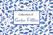 Blue Patterns Collection, a Pattern Graphic by made by Tanya (Thumbnail 1 of 4)