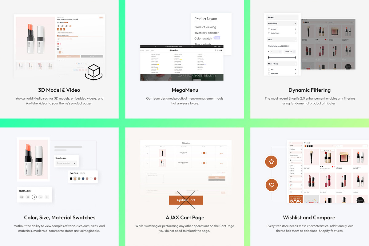 Beauty & Cosmetic | Shopify Theme preview 6