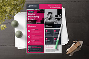 Corporate Theme Business Flyer, a Marketing Template by Graphiexperto (Thumbnail 5 of 6)