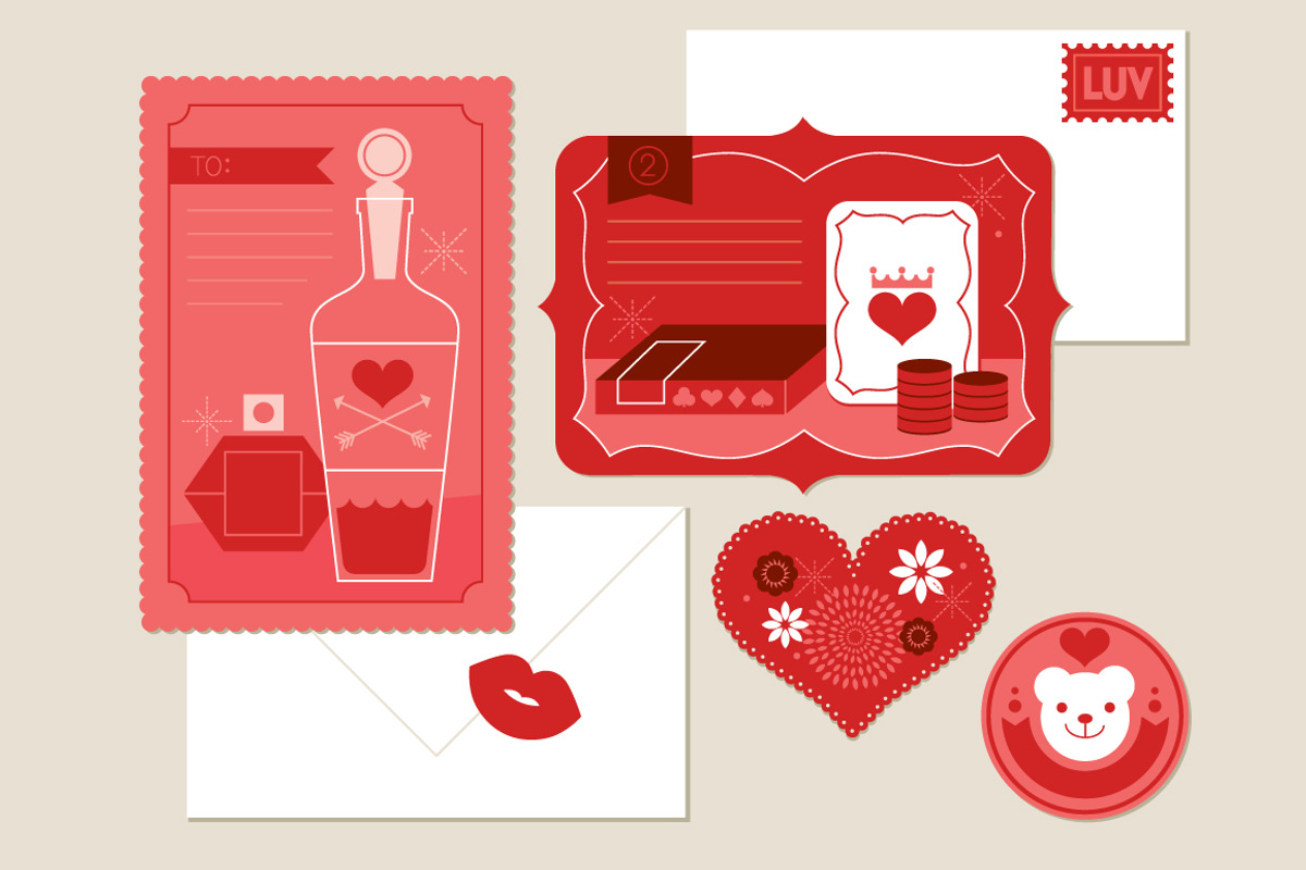 Valentines, an Illustration by EightHourDay