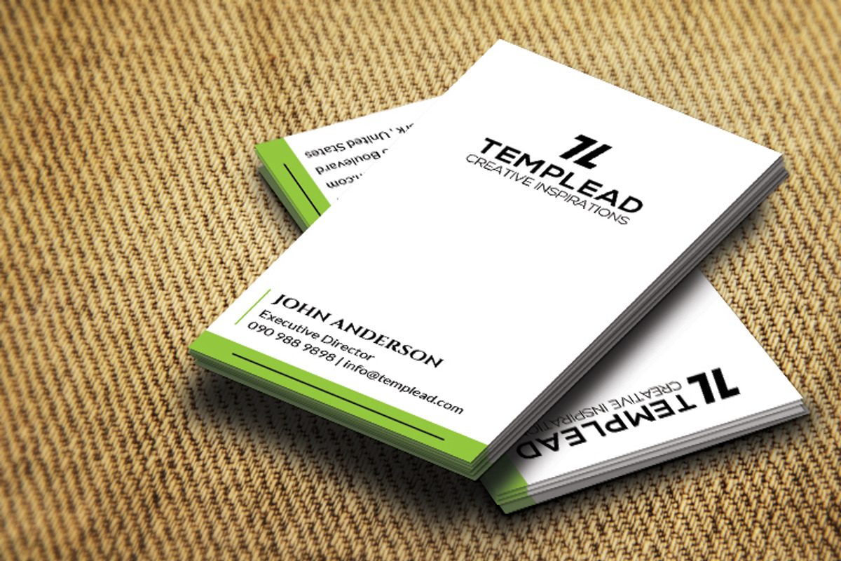 Corporate Business Card CM188, a Business Card Template by annozio (Photo 1 of 3)