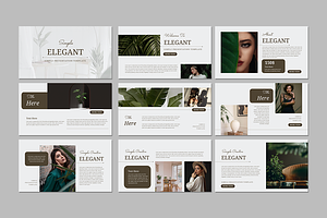 Simple Elegant - Keynote Template