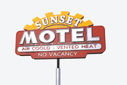 Motorway Motel Sign PBR, an Architecture 3D Model by Daniel Mikulik (Thumbnail 4 of 11)