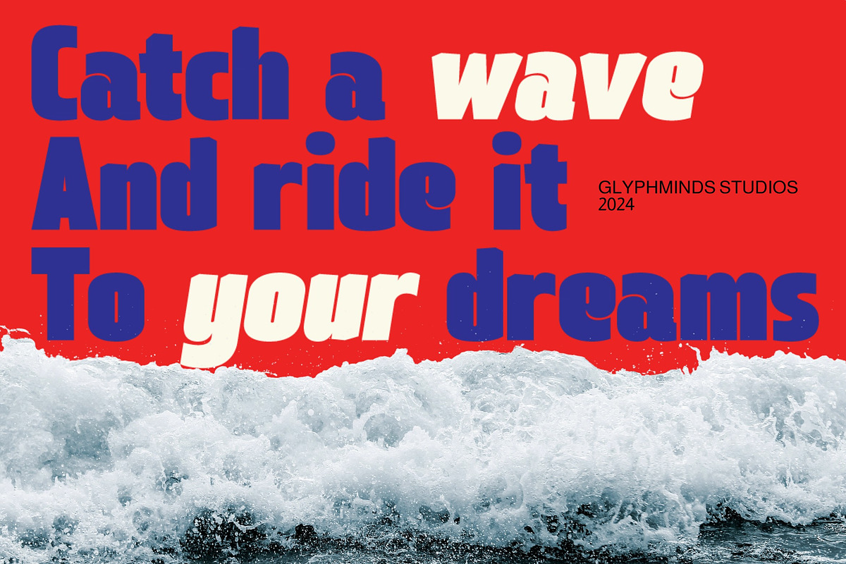 Snubfist Display Typeface, a Sans Serif Font by Glyphminds Studios (Photo 10 of 11)
