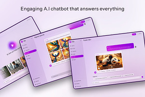 Ada - A.I Chat Assistant UI Kit