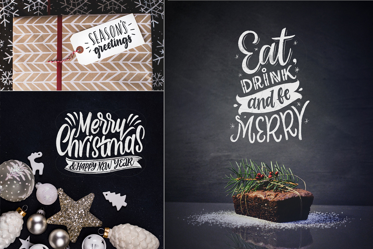 Chalk Christmas, an Illustration by Nina's Illustration Shop (Photo 8 of 8)