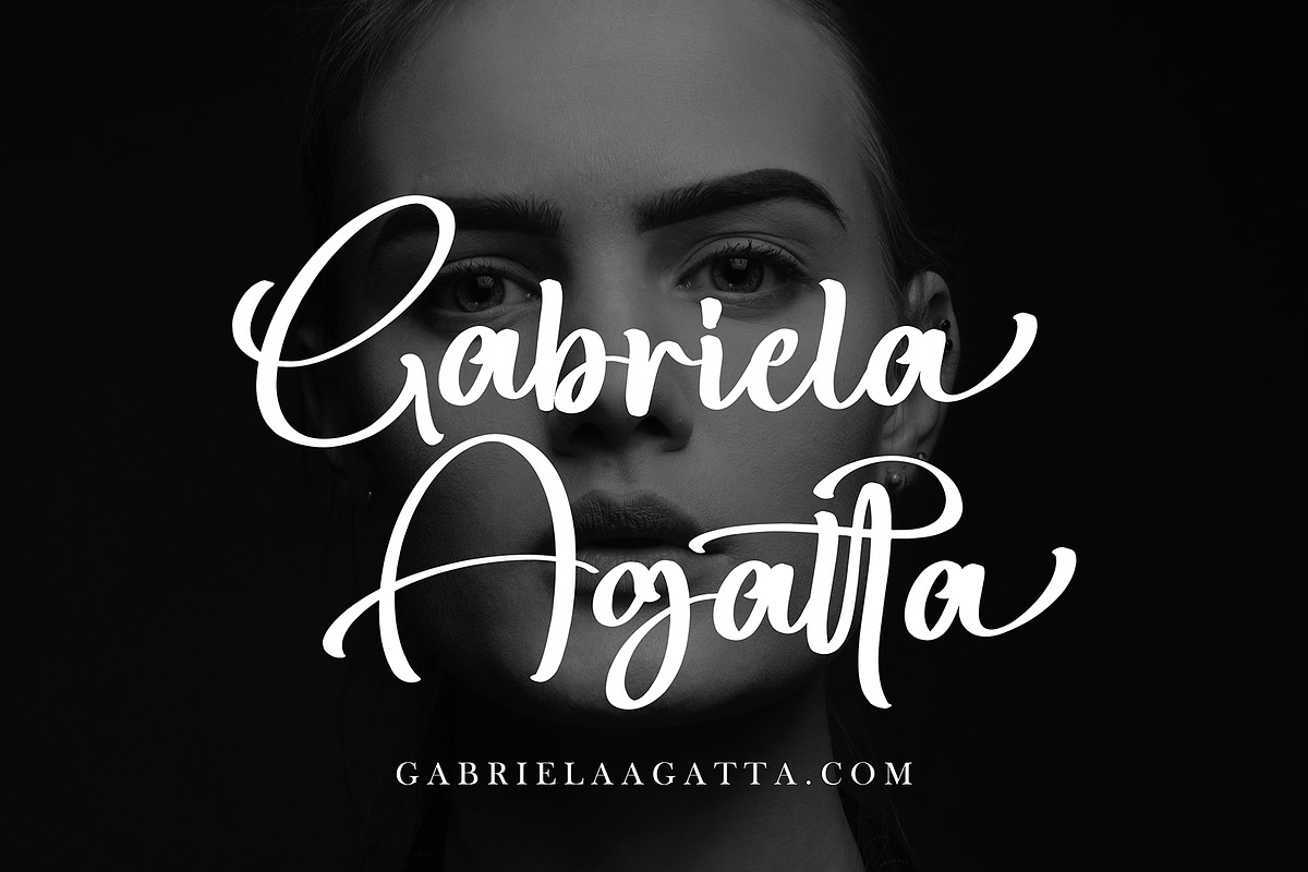 Banita Ralina, a Script Font by pineungtype (Photo 6 of 11)